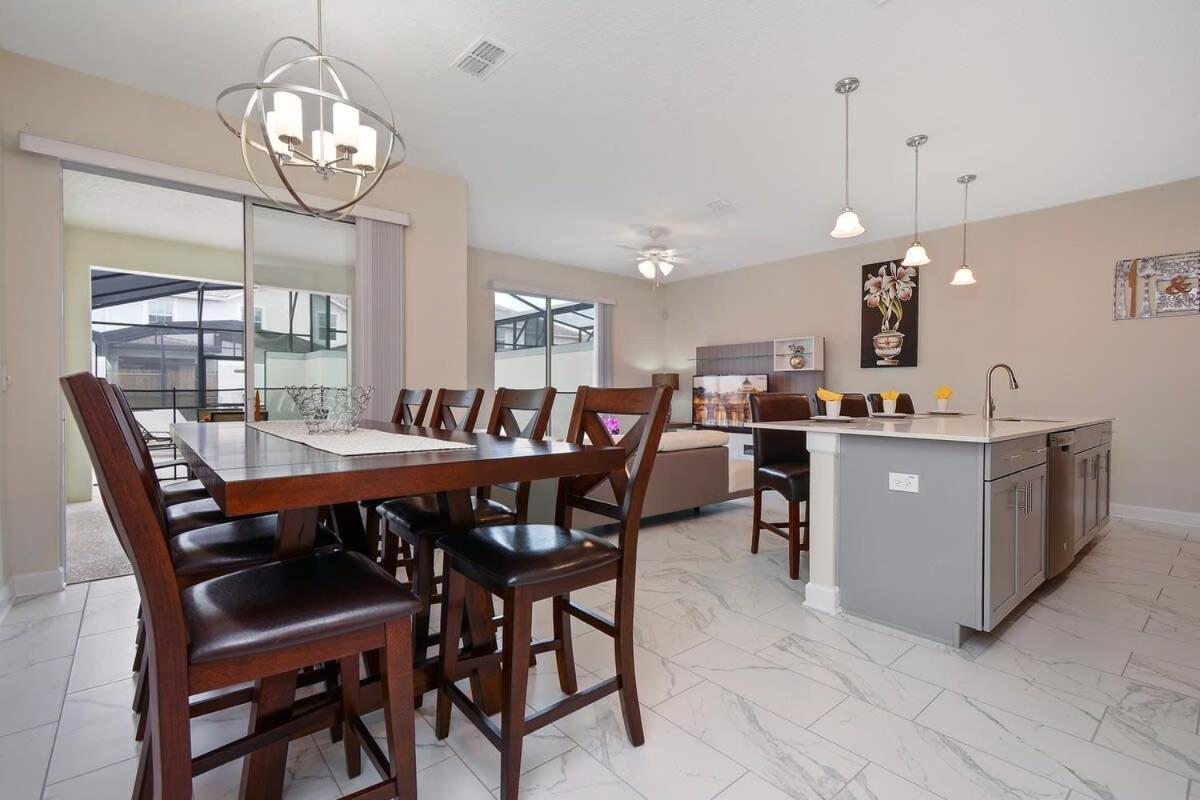 Four Bedrooms Close To Disney W Pool 4898 كيسيمي المظهر الخارجي الصورة